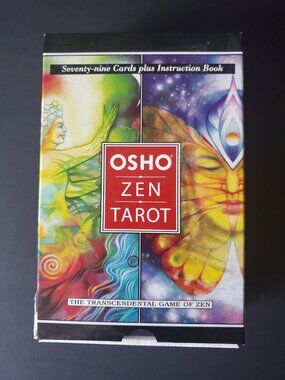 Osho Zen Tarot Deck & Guidebook Set - in Slide out Box